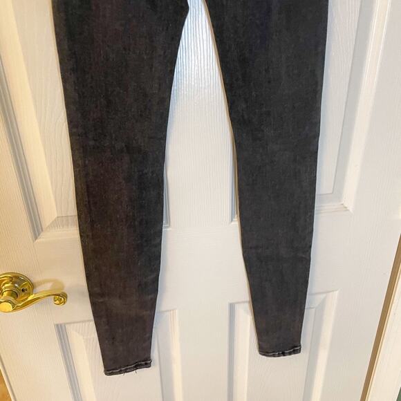 NEW! Dr. Denim Regina Black Distressed Skinny Jean, NWT, Size 24, MSRP $105 - Picture 11 of 13